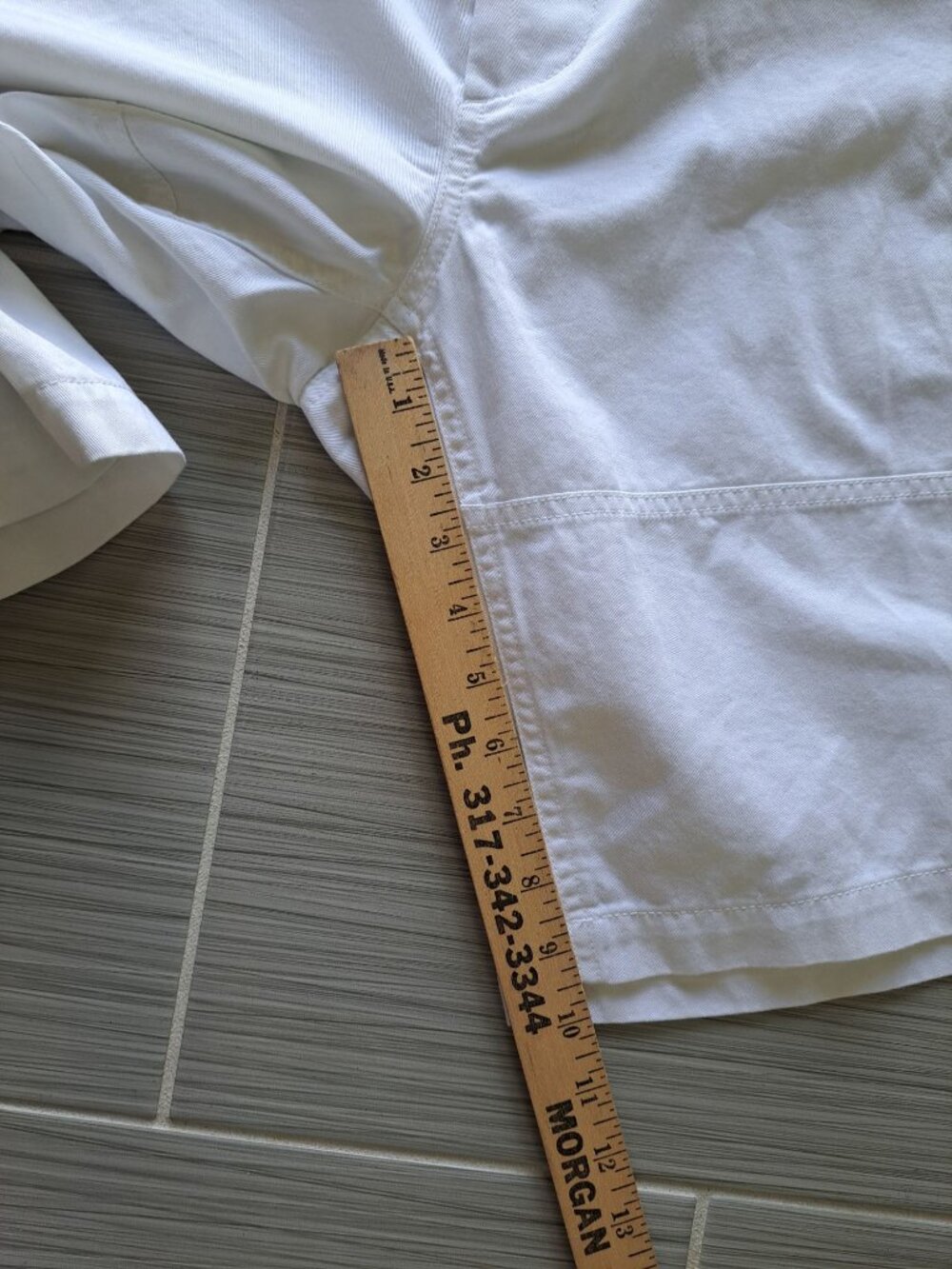 Polo Ralph Lauren Size 40 White Relaxed Fit Cargo Shorts Cotton Pony Logo Beach - Picture 13 of 15